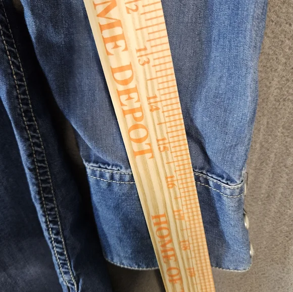 Lucky Brand Blue Denim Mini Dress - Picture 9 of 11